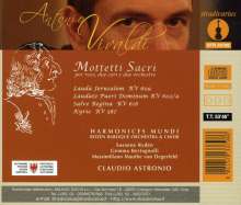 Antonio Vivaldi (1678-1741): Motetten RV 602a,609,618, CD