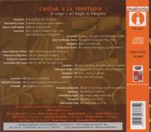 Cantar A La Venetiana, CD