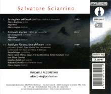 Salvatore Sciarrino (geb. 1947): Le stagioni artificiali für Violine &amp; Instrumentenensemble, CD