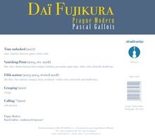 Dai Fujikura (geb. 1977): Kammermusik, CD