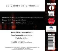Salvatore Sciarrino (geb. 1947): Berceuse, CD
