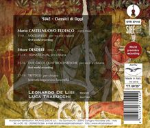 Mario Castelnuovo-Tedesco (1895-1968): Vogelweide, CD