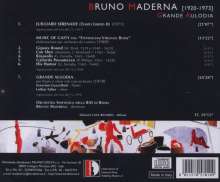 Bruno Maderna (1920-1973): Grande Aulodia für Flöte, Oboe &amp; Orchester, CD