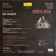 Musica Nuda (Petra Magoni &amp; Ferruccio Spinetti): Girotondo De André (180g) (Limited Edition) (Transparent Vinyl), LP