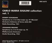 Carlo Maria Giulini Collection Vol.1, CD
