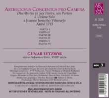 Johann Joseph Vilsmayr (1663-1722): Artificiosus Concentus Pro Camera für Violine solo, CD