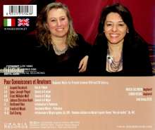 Angela Lazzaroni &amp; Chiara Nicora - Pour Connaisseurs Et Amateurs, CD