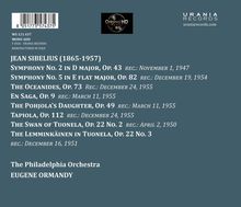 Orchestermusik von Jean Sibelius, gespielt von The Philadelphia Orchestra, dirigiert von Eugene Ormandy.