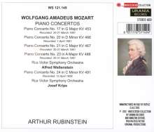 Wolfgang Amadeus Mozart (1756-1791): Klavierkonzerte Nr.17,20,21,23,24, 2 CDs