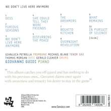 Giovanni Guidi (geb. 1985): We Don't Live Here Anymore, CD