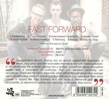 Federico Casagrande (geb. 1980): Fast Forward, CD