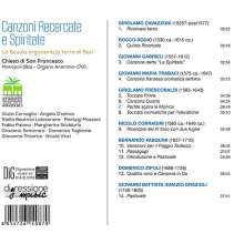 Canzoni Recercate e Spiritate, CD