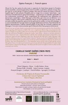 Camille Saint-Saens (1835-1921): Phryne (Oper in 2 Akten), CD