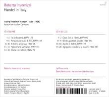Georg Friedrich Händel (1685-1759): Händel in Italy - Arien aus italienischen Kantaten für Sopran, 2 CDs