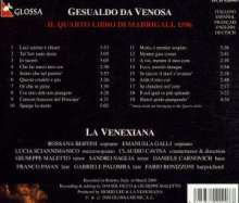 Carlo Gesualdo von Venosa (1566-1613): Madrigali a cinque voci Libro IV, CD