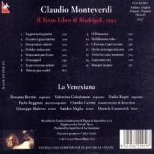 Claudio Monteverdi (1567-1643): Madrigali Libro 3, CD