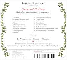 Luzzasco Luzzaschi (1545-1607): Concerto delle Dame - Madrigali für 1,2,3 Sopranstimmen, CD
