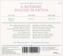 Claudio Monteverdi (1567-1643): Il ritorno d'Ulisse in patria, 3 CDs