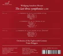 Wolfgang Amadeus Mozart (1756-1791): Symphonien Nr.39-41, 2 CDs