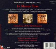 Sebastian de Vivanco (1551-1622): Missa In Manus Tuas, CD