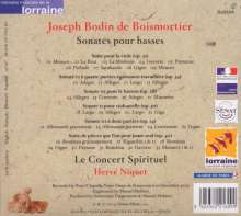 Joseph Bodin de Boismortier (1689-1755): Sonates pour basses (Paris 1726-1734), CD