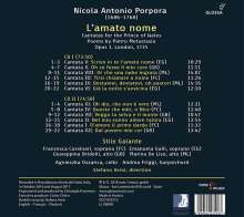 Nicola Antonio Porpora (1686-1768): Kantaten op.1 Nr.1-12 für den Prinzen von Wales (London 1735) - "L'amato nome", 2 CDs