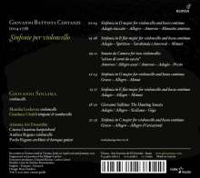 Giovanni Battista Costanzi (1704-1778): Sinfonie per Cello, CD