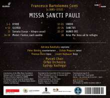 Francesco Bartolomeo Conti (1681-1732): Missa Sancti Pauli, CD