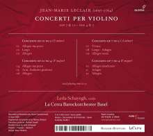 Jean Marie Leclair (1697-1764): Violinkonzerte op.7 Nr.4 &amp; 5;op.10 Nr.4 &amp; 5, CD