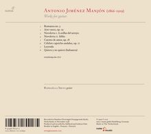 Antonio Jimenez Manjon (1866-1919): Gitarrenwerke, CD