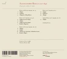 Alessandro Rolla (1757-1841): Duetti op.9 &amp; op.13 für Violine &amp; Viola, CD
