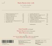 Marin Marais (1656-1728): Pieces de Violes - Le Labyrinthe, CD