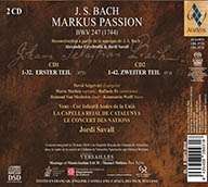 Johann Sebastian Bach (1685-1750): Markus-Passion nach BWV 247, 2 Super Audio CDs