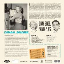 Dinah Shore: Dinah Sings Previn Plays (180g) (Limited Numbered Edition), LP