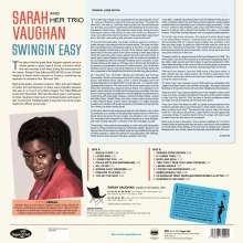 Sarah Vaughan (1924-1990): And Her Trio - Swingin Easy (180g) (Limited Numbered Edition) (+5 Bonus Tracks), LP