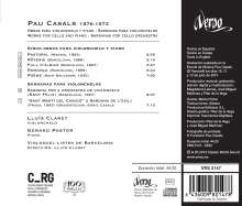 Pablo Casals (1876-1973): Werke für Cello &amp; Klavier, CD