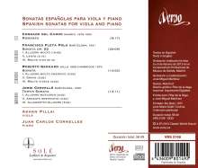 Ashan Pillai &amp; Juan Carlos Cornelles - Spanische Sonaten für Viola &amp; Klavier, CD