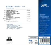 Gabriel Erkoreka (geb. 1969): Trio Del Agua (Klaviertrio), CD