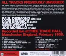 Dave Brubeck &amp; Paul Desmond: At The Free Trade Hall 1958, 2 CDs