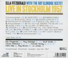 Ella Fitzgerald &amp; Roy Eldridge: Live In Stockholm 1957, CD