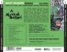 Dizzy Gillespie (1917-1993): A Musical Safari: Live At The 1961 Monterey Jazz Festival, CD