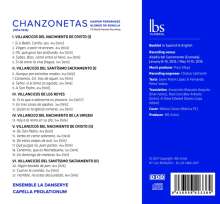 Gaspar Fernandez (1566-1629): Chanzonetas nach Gedichten von Anlonso de Bonilla, CD