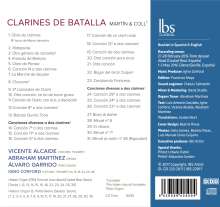 Antonio Martin y Coll (1650-1734): Clarines de Batalla, CD