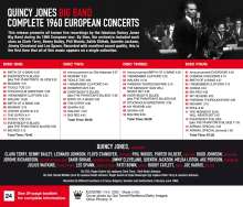 Quincy Jones (geb. 1933): Complete 1960 European Concerts, 4 CDs