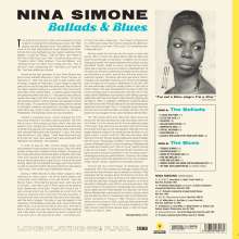 Nina Simone (1933-2003): Ballads &amp; Blues (+ 1 Bonus Track) (180g) (Limited Editon) (Yellow Vinyl), LP