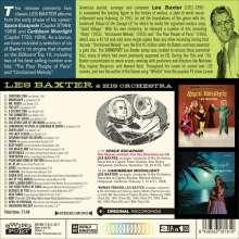 Les Baxter (1922-1996): Space Escapade+Caribbean Moonlight, CD