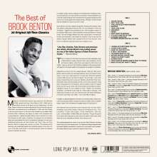 Brook Benton: The Best Of Brook Benton (180g) (Limited Edition), LP