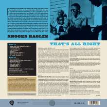 Snooks Eaglin: Thats All Right (180g) (Limited Edition) (Virgin Vinyl) (2 Bonus Tracks), LP