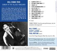 Bill Evans (Piano) (1929-1980): Sunday At The Village Vanguard (Jazz Images), CD
