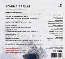 Italienische Violinsonaten des Barock, CD
